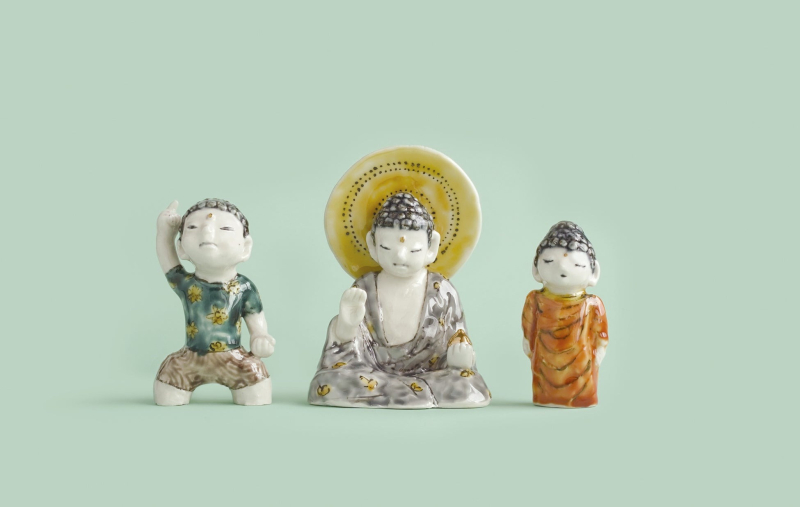 ほほ笑む仏たち